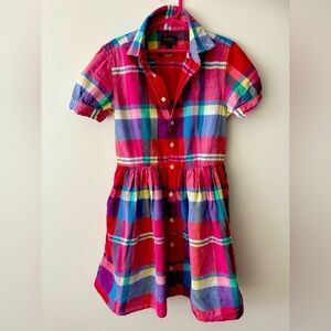 Ralph Lauren checkered colour girls summer dress